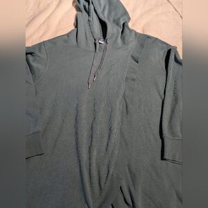 Teal Old Navy Hooded Maternity Sweatshirt. Xl
